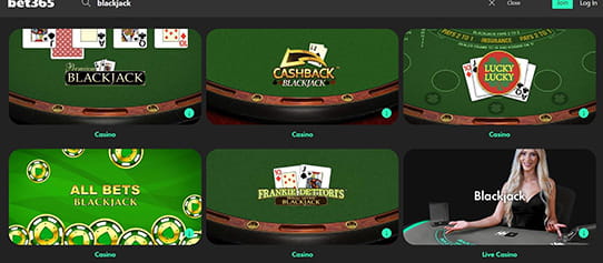 The bet365 Online Casino Game Selection in the UK