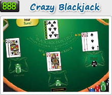 crazy blackjack online 888 casino