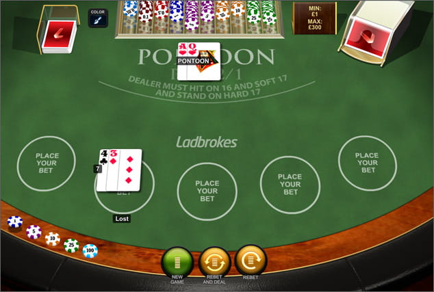 Play Pontoon for Free in Demo Mode!