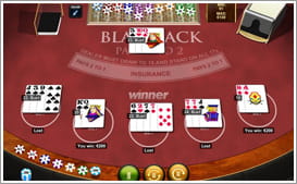 winner casino blackjack modifications