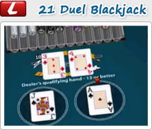 21 duel blackjack basic rules tips