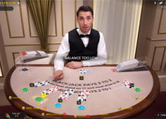 Playing Blackjack With a Live Dealer