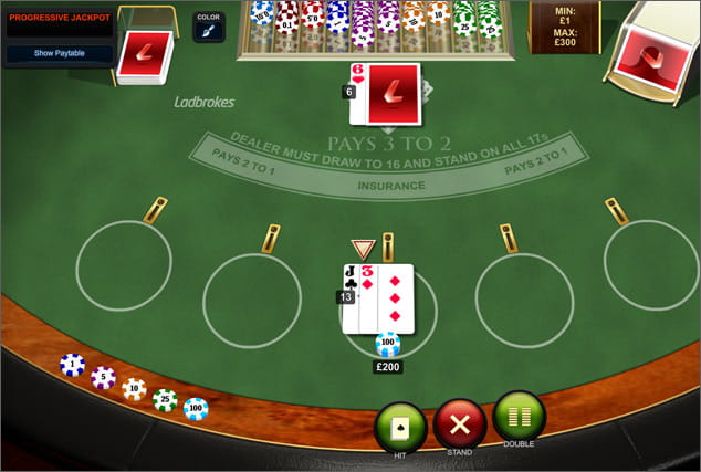 Progressive Blackjack Demo Play