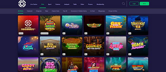 The Grosvenor Online Casino Game Selection in the UK